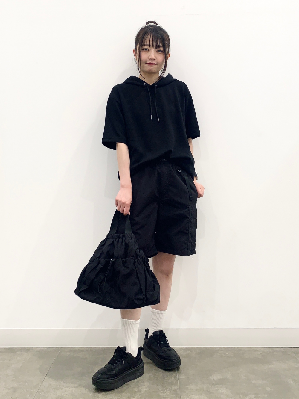 GU UNDERCOVER UG オーバーサイズジャケット　BLACK Mサイズ GU公式 | オーバーサイズジャケット UNDERCOVER