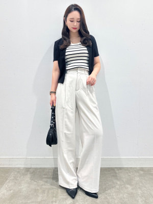 GU公式 | GIRLSリブフルジップカーディガン(半袖)JR