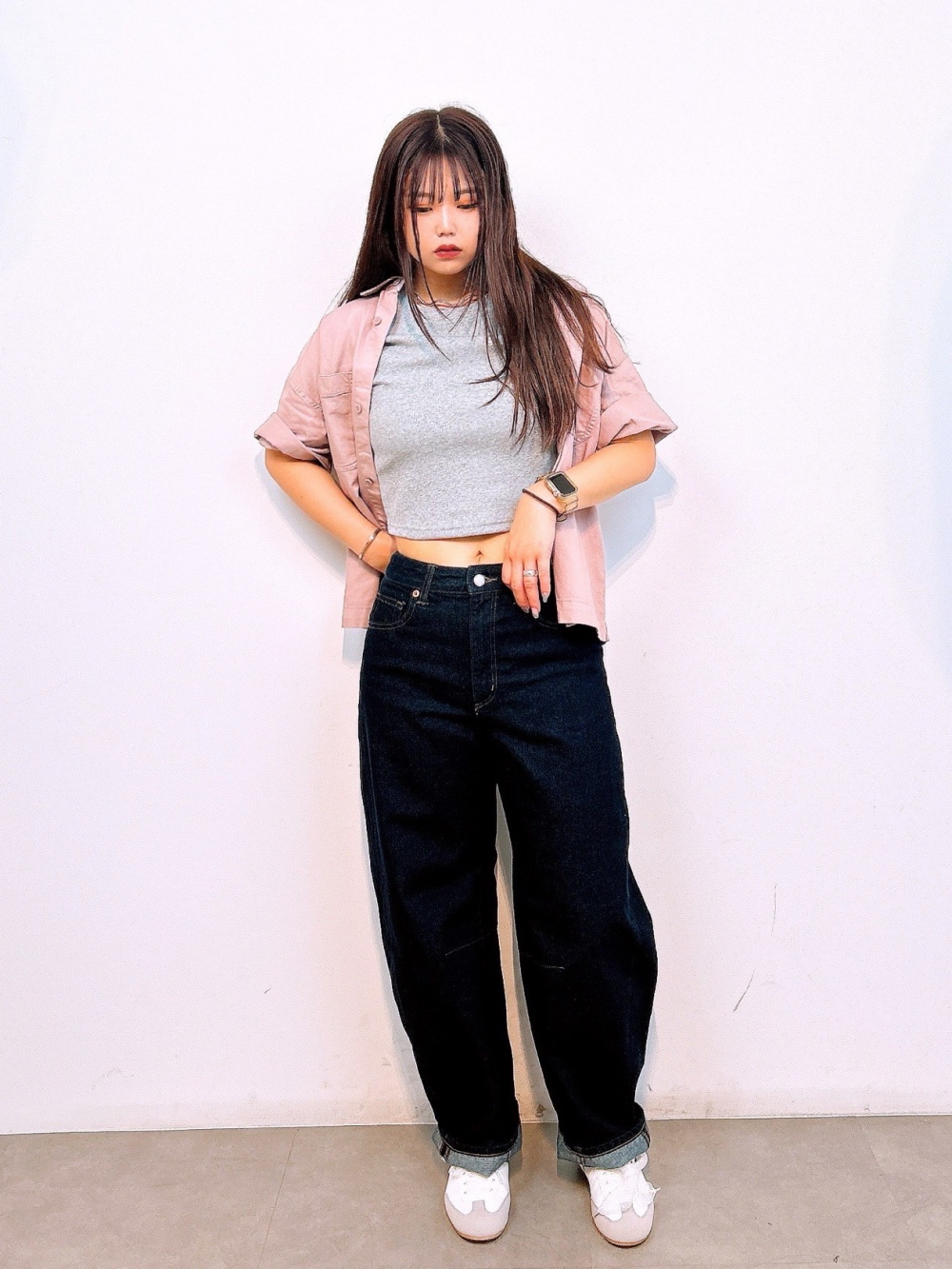 Nylon Zip Parachute Pants、Twill Boxy Work Shirt/HalfSlv/Q」| GU的