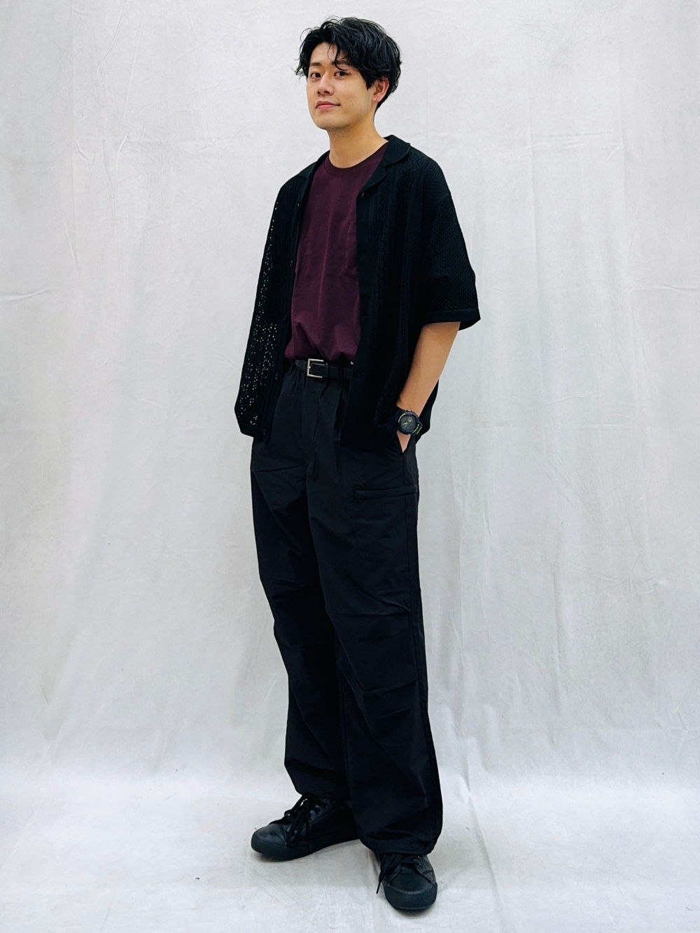 トミー✩⃛さん専用 Boxy T-Shirt/Halfslv、Denim Oversized Shirt」| GU的穿搭理念