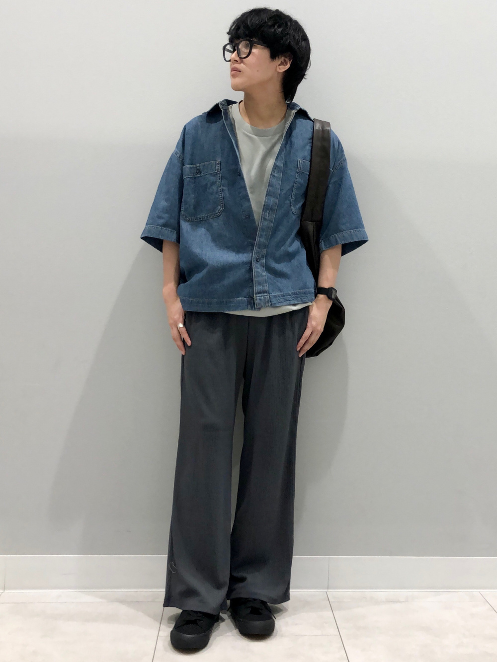 美品 G&F Co. ごま塩 ワークジャケット カバーオール 美品 G&F Co. ごま塩 ワークジャケット カバーオール（【FDMTL