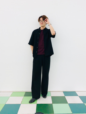 扁額、時代物 GU公式 | UVカットメタルコンビネーションボストングラス