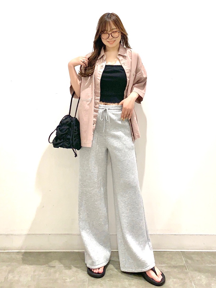 Nylon Zip Parachute Pants、Twill Boxy Work Shirt/HalfSlv/Q」| GU的