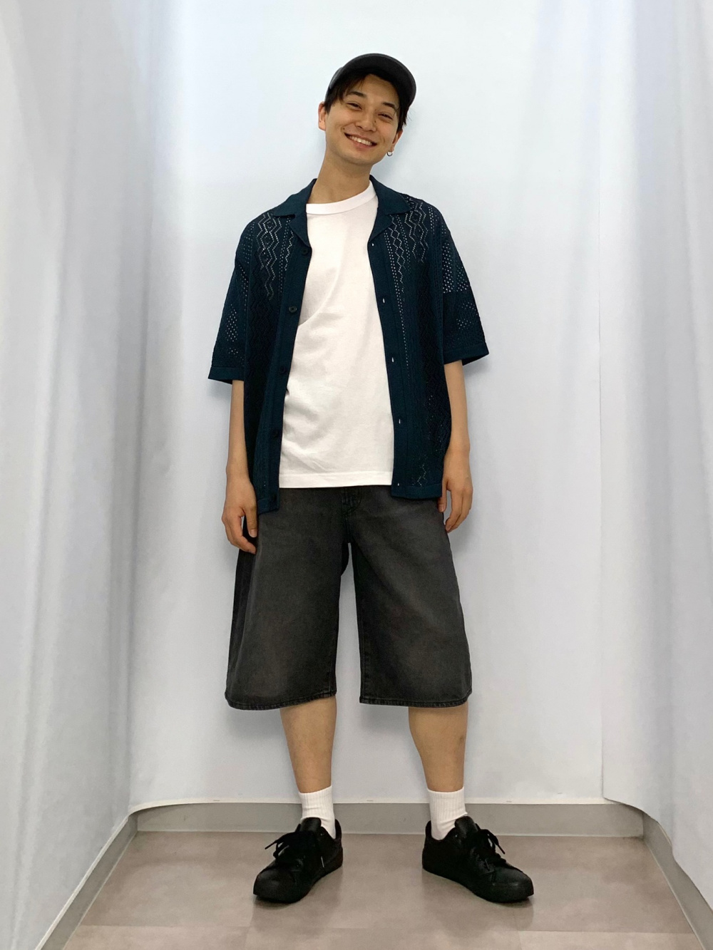 rUi｜Reebokのナイロンジャケットを使ったコーディネート - WEAR