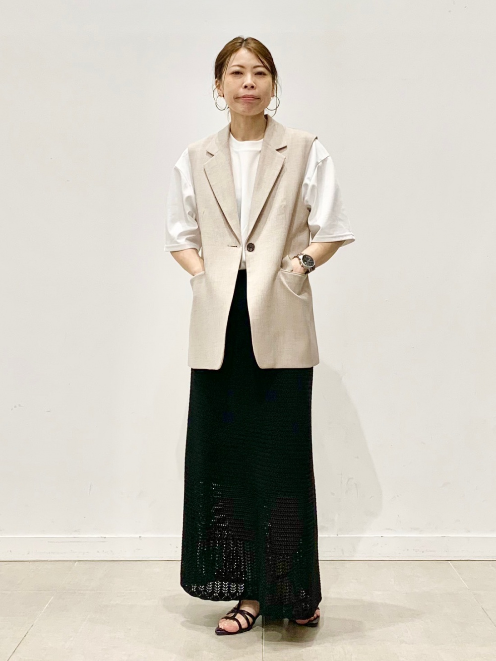 NKGW 再構築 テーラードべスト renya着用 NKGW 再構築 テーラードべスト renya着用