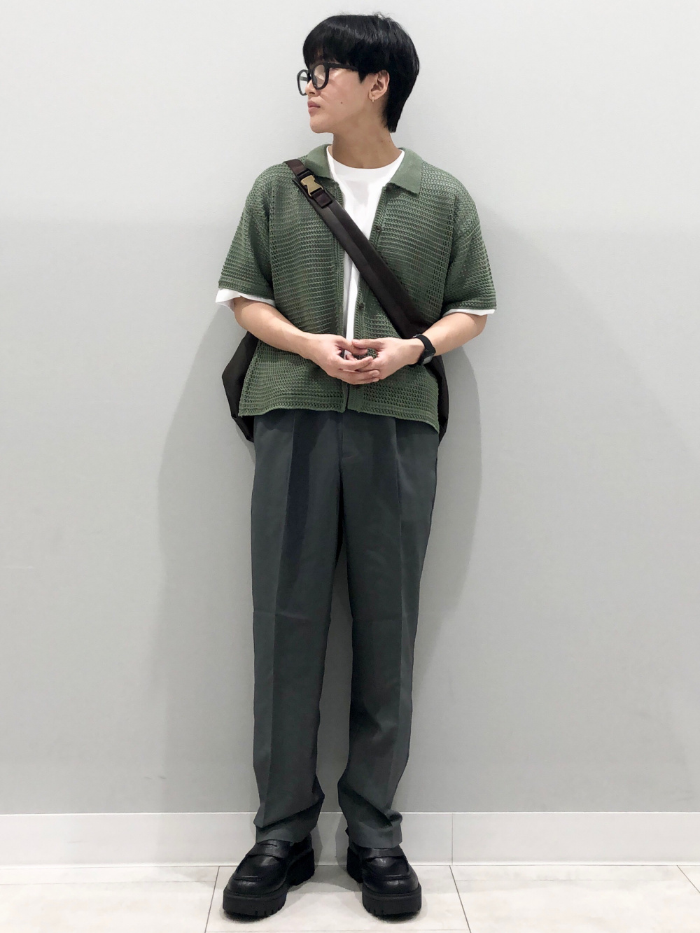 GU UNDERCOVER オーバーサイズジャケット GRAY Sサイズ GU公式 | オーバーサイズジャケット UNDERCOVER