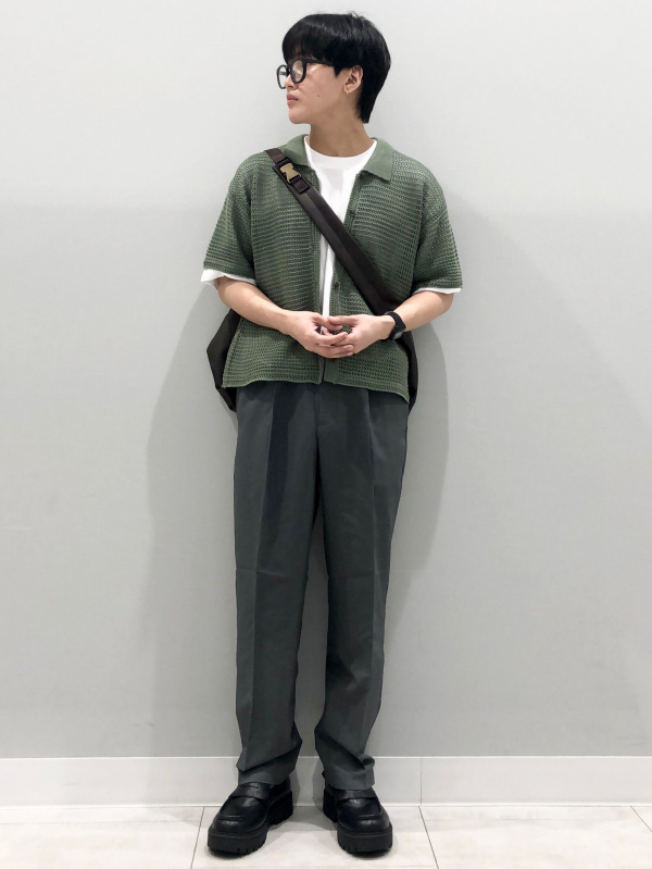 ドライタックワイドイージーパンツ(丈標準67.5～71.5cm)（メンズ）の