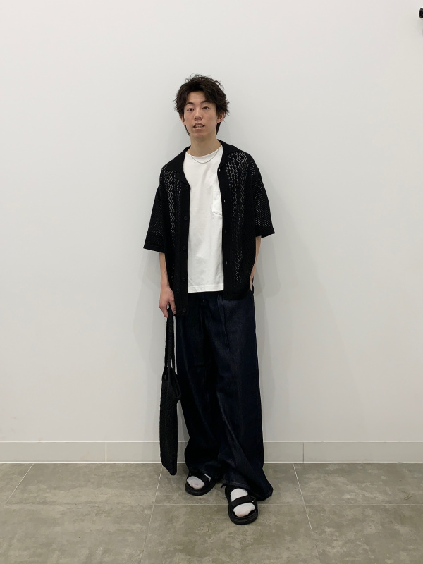 その他 gu- GU公式 | ライトデニムプルオンパンツ+E