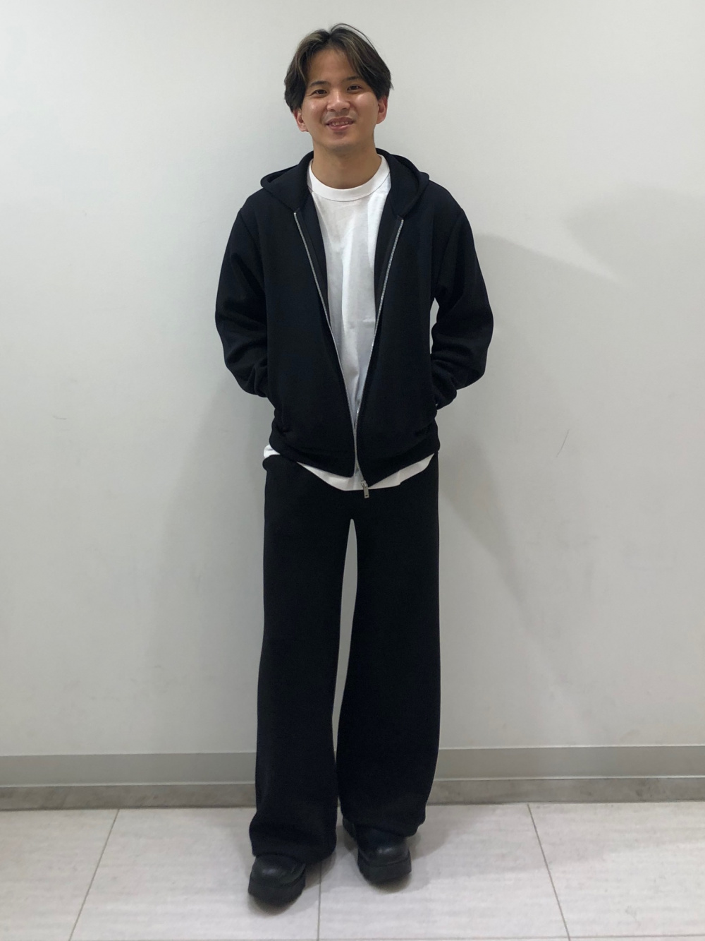 パフスウェットバギーパンツ(丈標準68.0～72.0cm)、パフスウェット