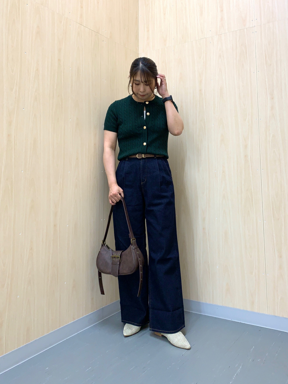 Reversible Belt、Denim Zip Narrow Skirt」| GU的穿搭理念