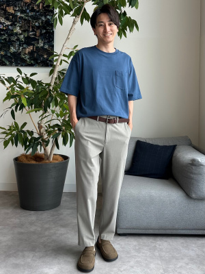 GU公式 | ローファーフラットスリッパ+E