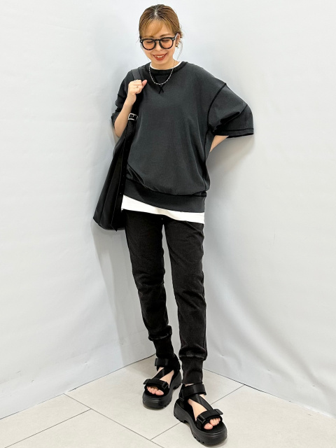 GU（ジーユー）の「ワッフルT(半袖)（半袖）」 - WEAR