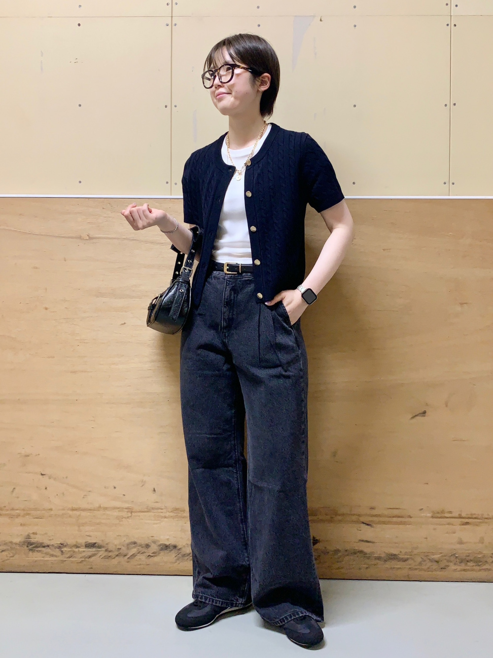 Metal Loop Belt、Washable Straight Pants/Z+EC」| GU的穿搭理念
