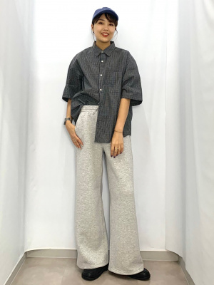 GU公式 | ローファーフラットスリッパ+E