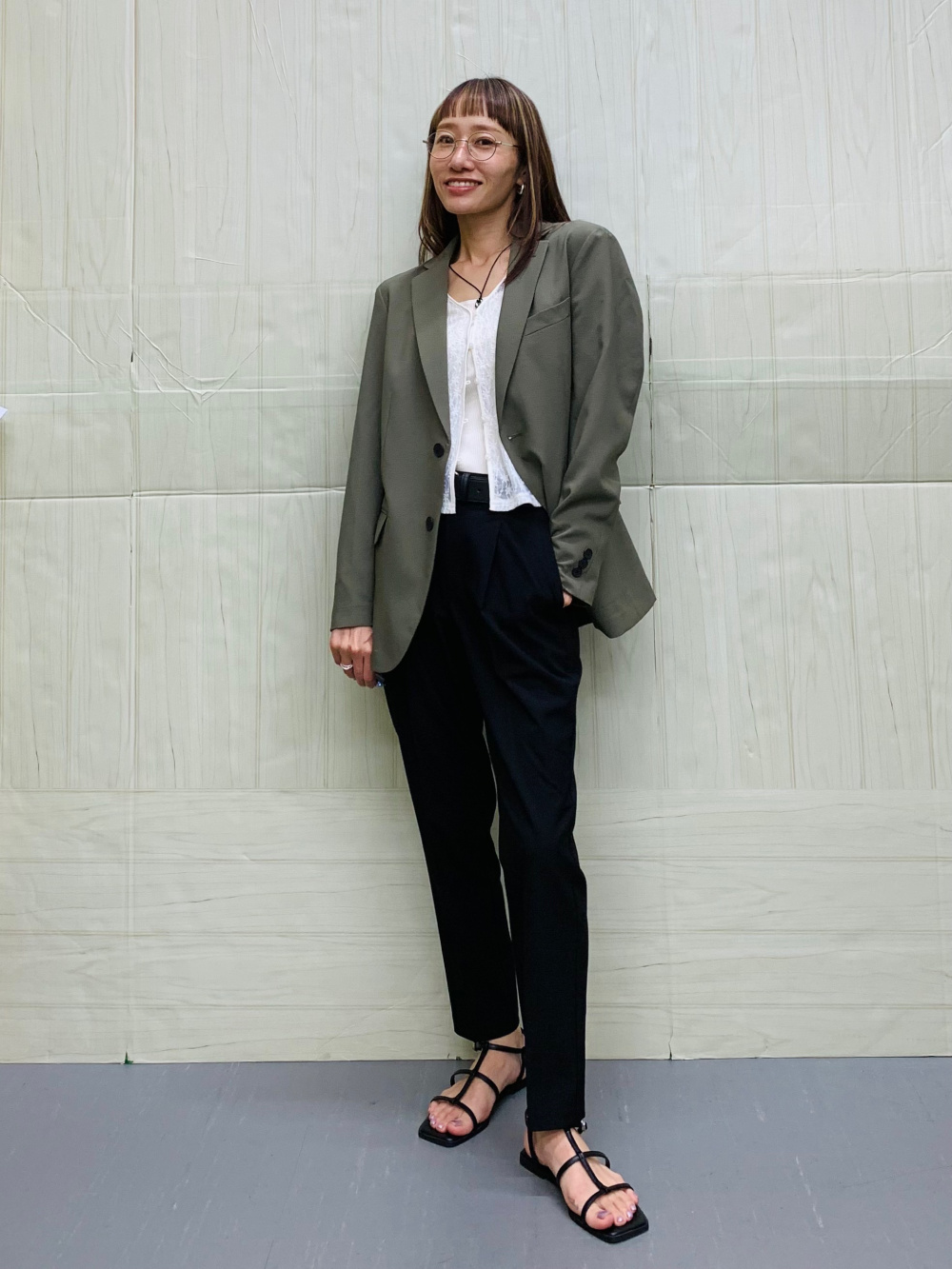 Washable Tapered Pants/Z+EC」| GU的穿搭理念