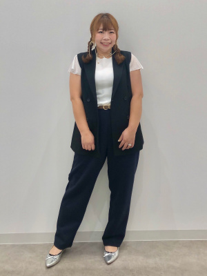 GU公式 | シアーラッフルスリーブセーター(半袖)Z+E