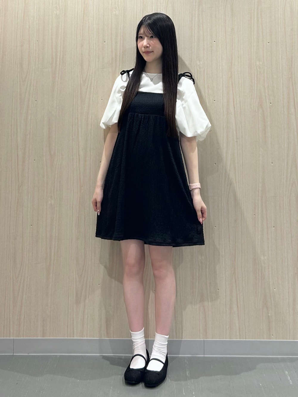 ブラフィールクロップドラメキャミソール、テクスチャー