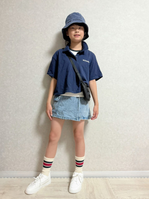 ♦ KUOSE ♦デザインラップのミニスコート ミニラップスカート 6076 - 韓国ファッション通販サイトPOPREA