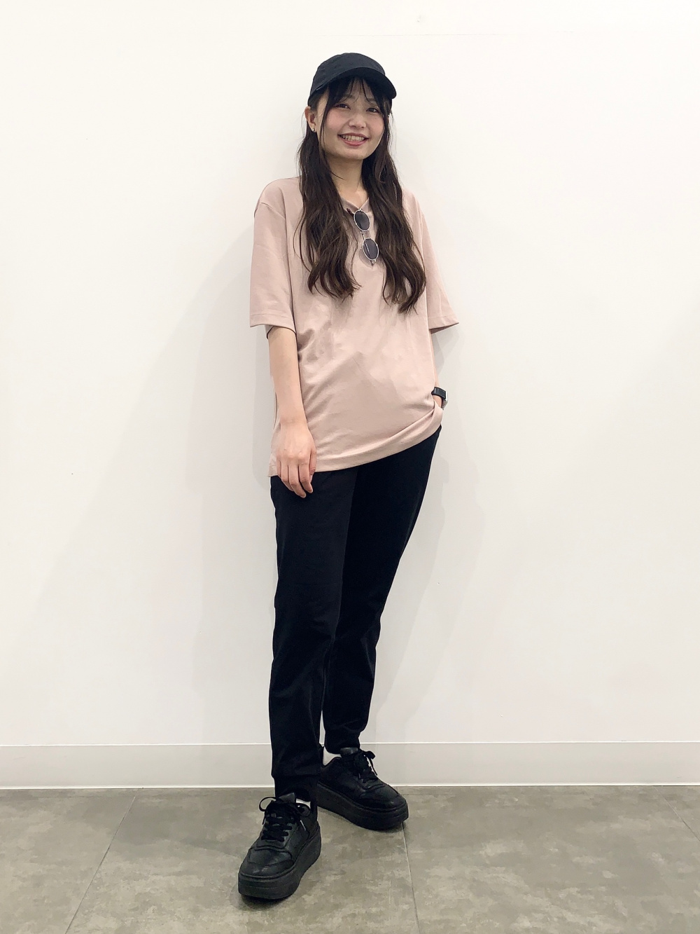 リブニットスクエアネックタンクトップ(2024年モデル)、ストライプ