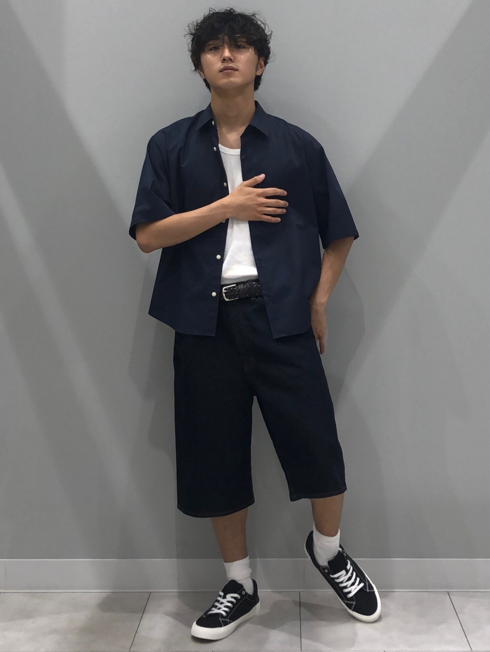 専用❗6点おまとめ GU公式 | ジップポケットシャツ UNDERCOVER(セットアップ可能)