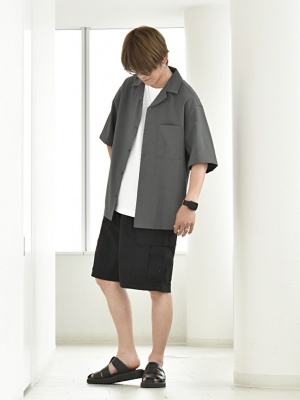 UNDER COVER カーゴショートパンツ ブラック・グレー　有刺鉄線 パンツ・ボトムス / カーゴ 通販 | STORY