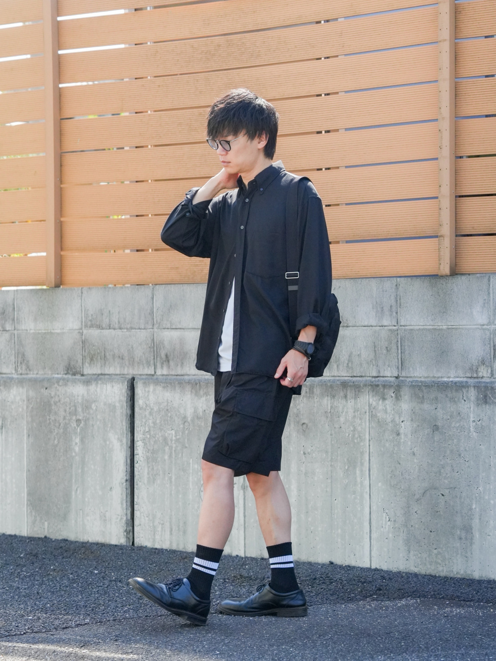 ドライポンチロングタンクトップ」の着用コーディネート| ジーユー