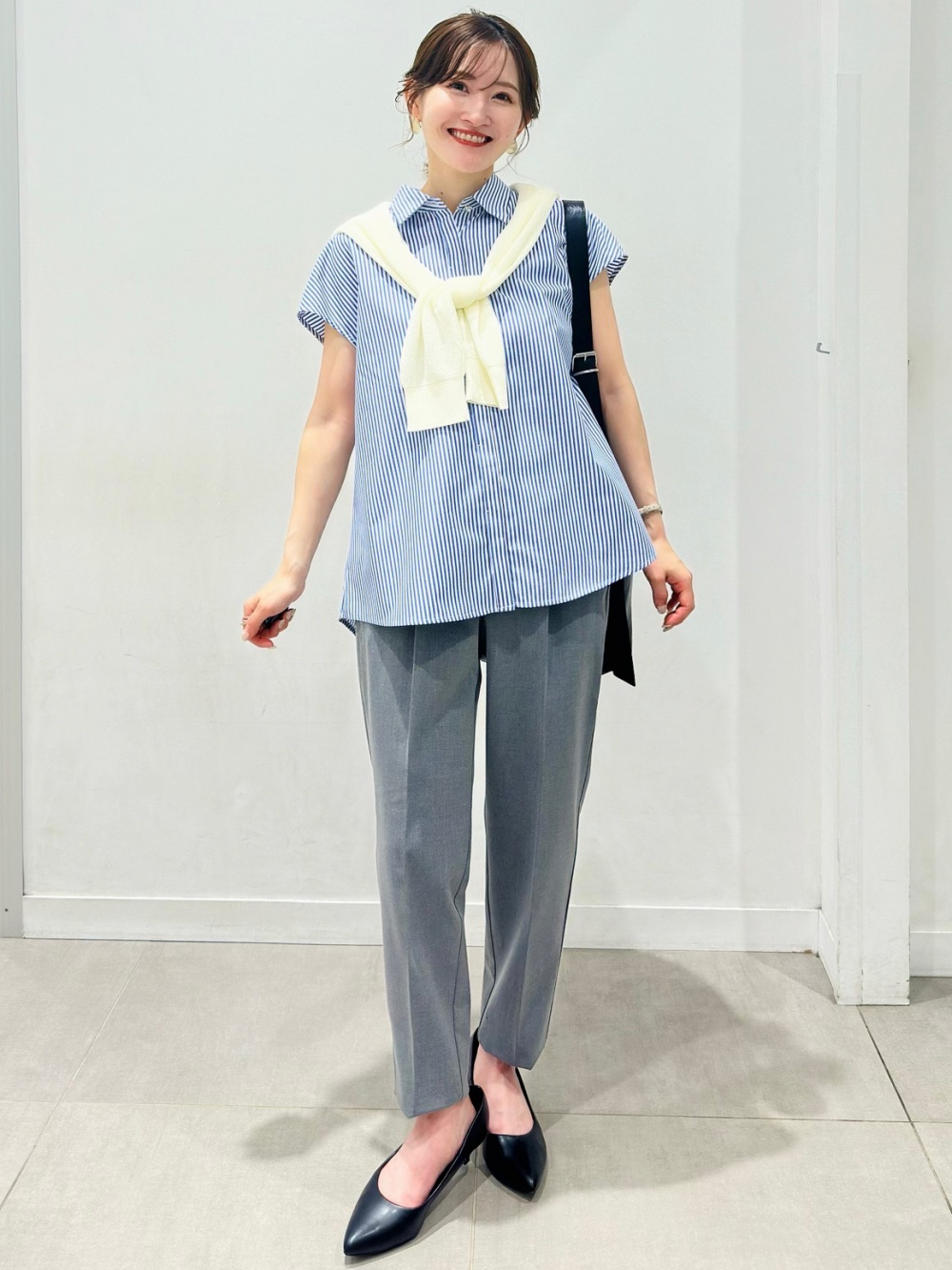 その他 fashion_u UV Protection V Neck Cardigan/Z+EC、Draped Culottes」| GU的