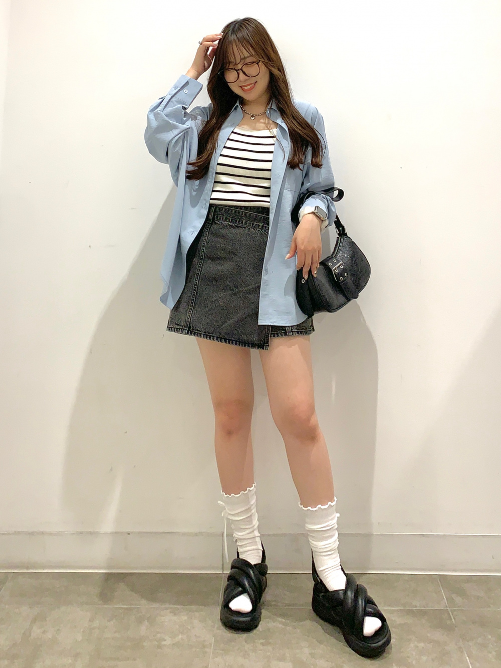 gu-min様 GU レディース ストレッチレギンスパンツ L - メルカリ