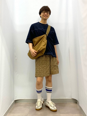 GU公式 | カラーアクティブショーツ(ジオメトリック)