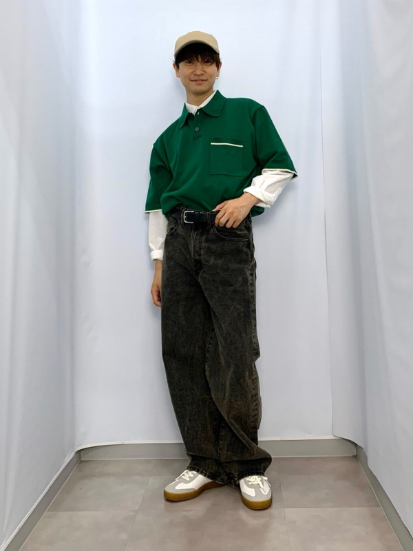 ito_dai_2918 カーキベージュ、 グリーン0 シアーコクーンVネックニットカーディガン - SOÉJU online store