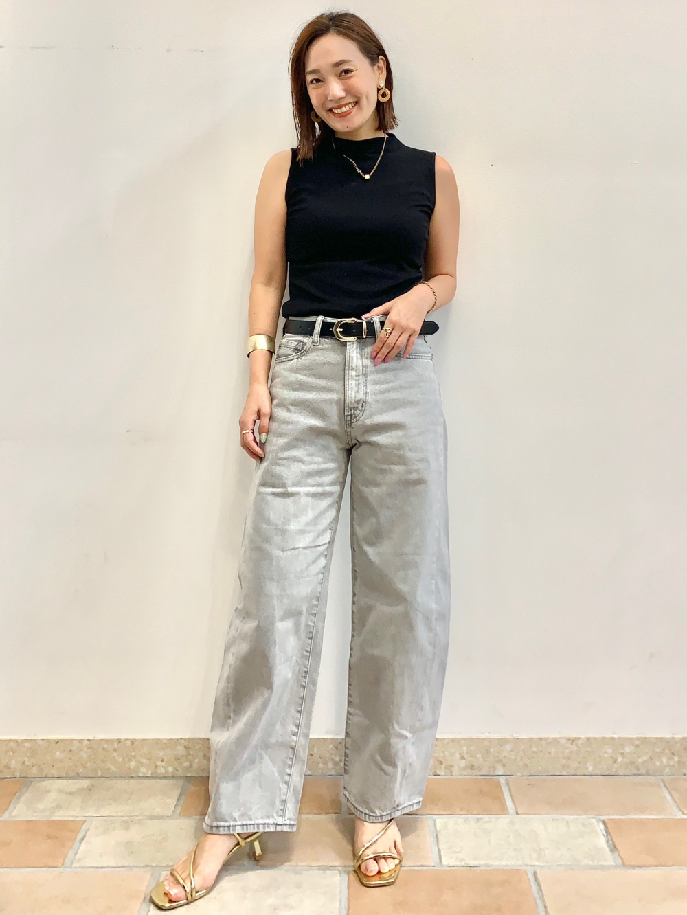 ボクシーカーデ＆コンパクトベストセット UVカットボクシーカーディガン(長袖)、スキッパーポロ(半袖