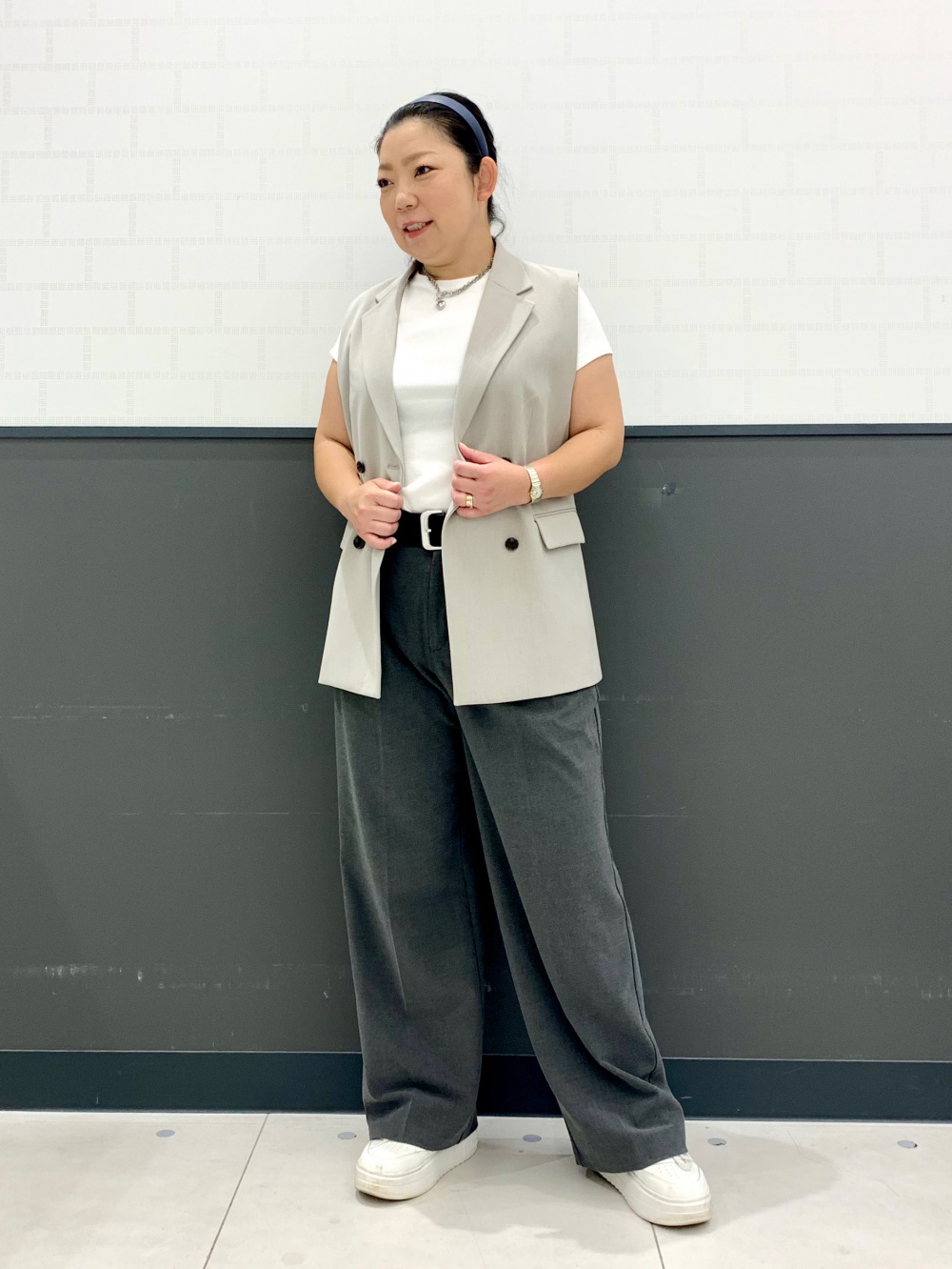 シアーギャザーT(半袖)Q、ブラフィール2WAYクロップド