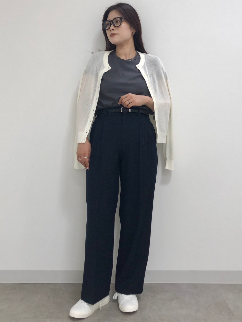 スウェT(5分袖) UNDERCOVER、ワイドテーパードパンツ UNDERCOVER」の