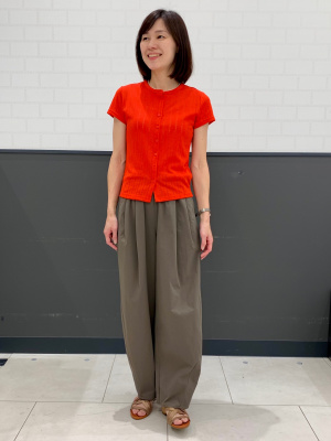 GU公式 | フロントボタンポインテールT OSQ+E