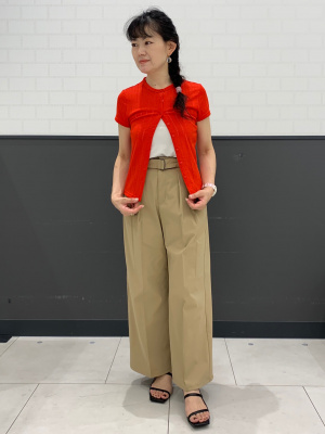 GU公式 | フロントボタンポインテールT OSQ+E