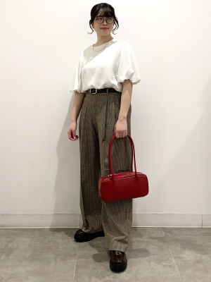 GU公式 | バブルスリーブブラウス(5分袖)Z