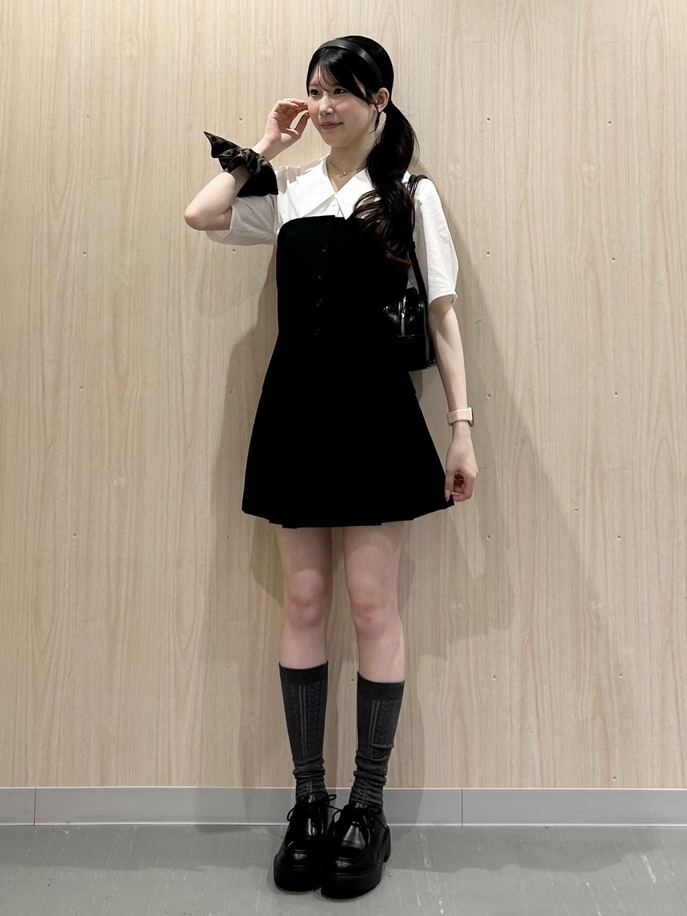 【美品】コーデ売り♡レースキャミオールインワン＆プリーツ シアーカーディガン 美品】コーデ売り♡レースキャミオールインワン＆プリーツ