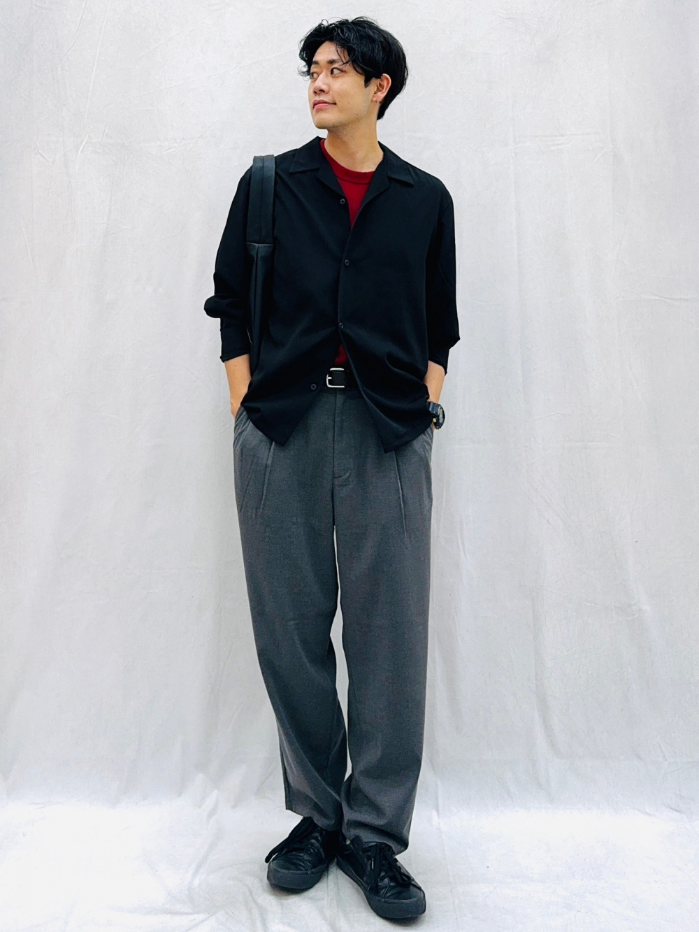 Cocoon Shoulder Bag、Rib Stitched Full-Zip Knitted Jacket」| GU的