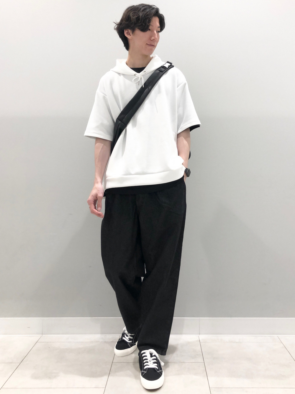 Cora様l② C6075　イージーキュロットパンツモノトーンコーデ ISATOdesign｜フランス製 コーデュロイ ワイド タック パンツ is