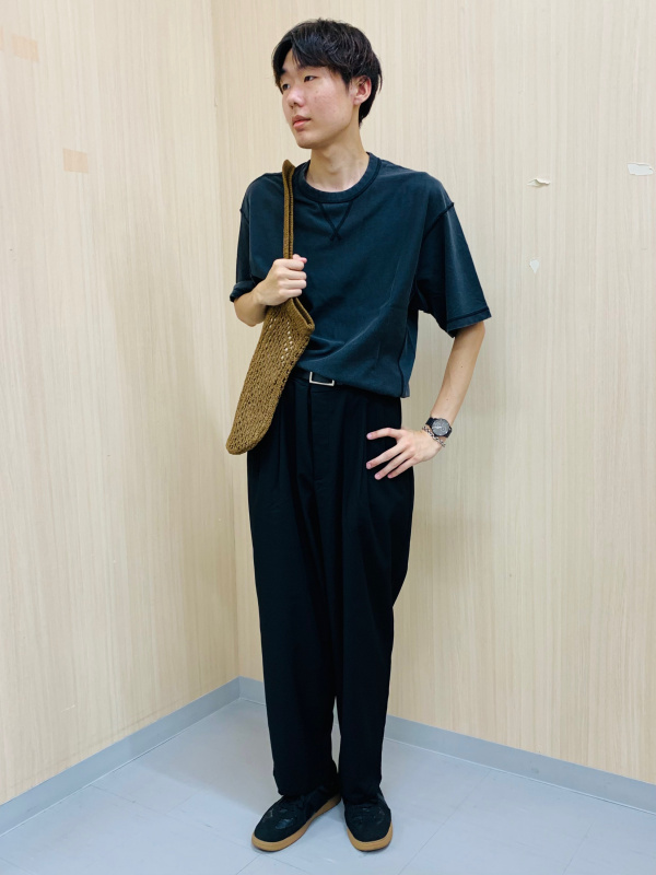 ウォッシュドスウェT(5分袖)+E（メンズ）の着用コーディネート一覧