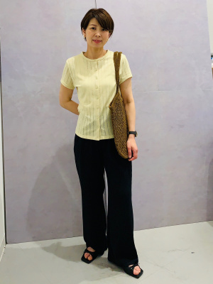 GU公式 | フロントボタンポインテールT OSQ+E