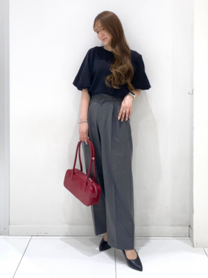 GU公式 | バブルスリーブブラウス(5分袖)Z