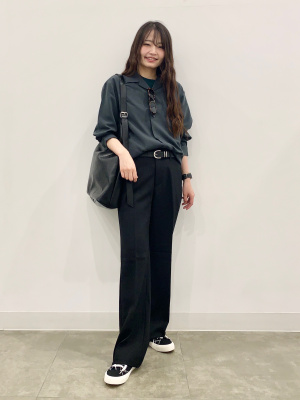 GU公式 | フレアスラックス(丈標準73.5～77.5cm)