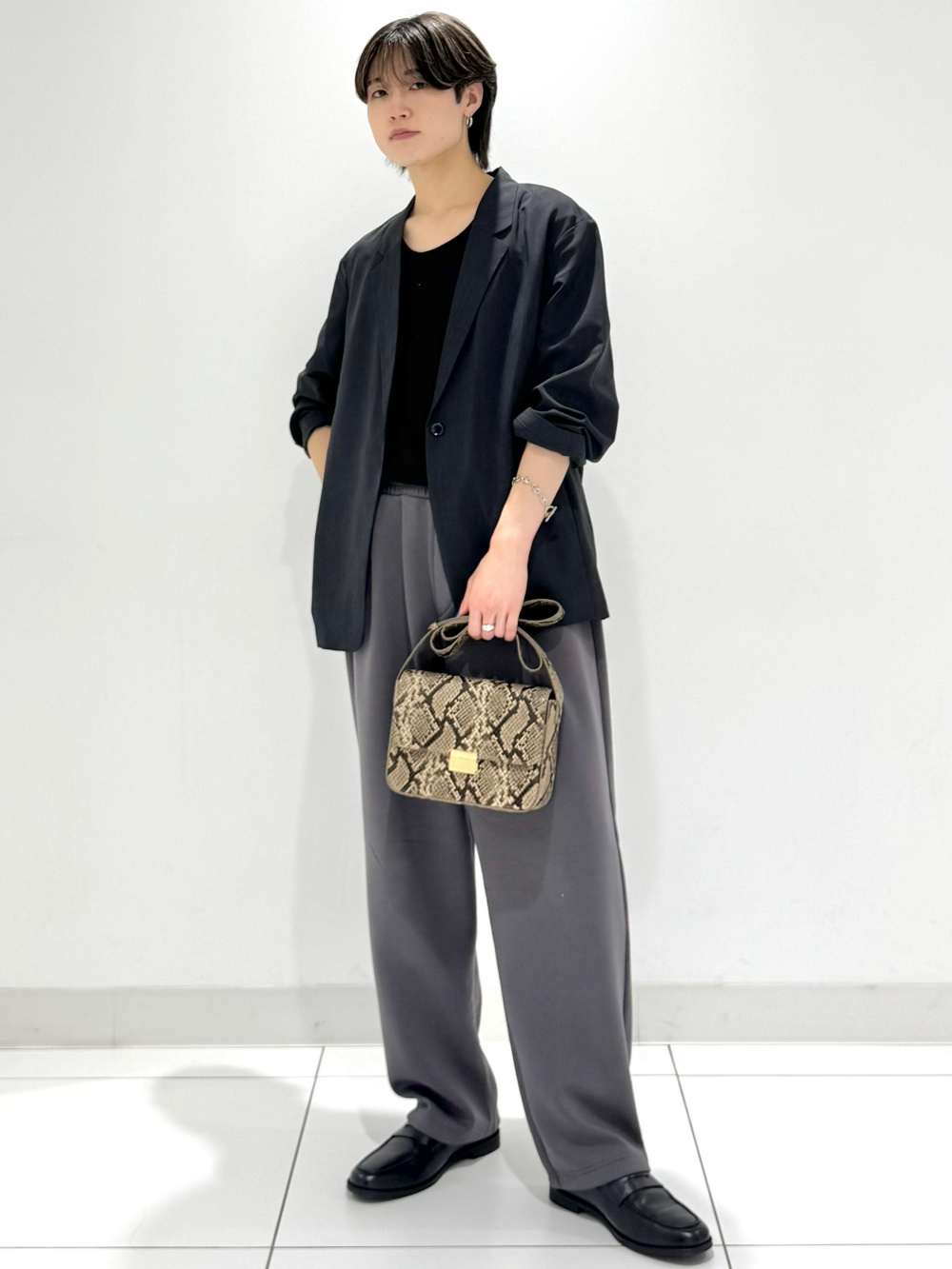 Puff Sweat Full-Zip Hoodie、Puff Sweat Carrot Pants」| GU的