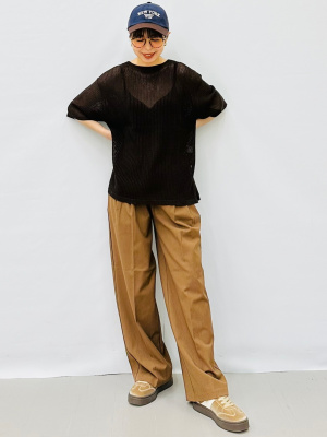 GU公式 | ブラフィールVカットキャミソール+E