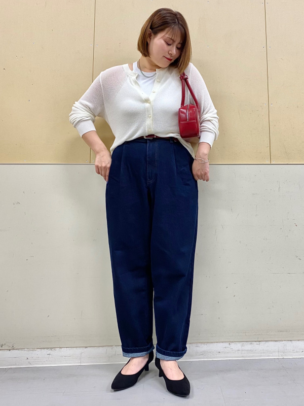 パフスウェットバギーパンツ(丈標準68.0～72.0cm)、ダブルフェイス