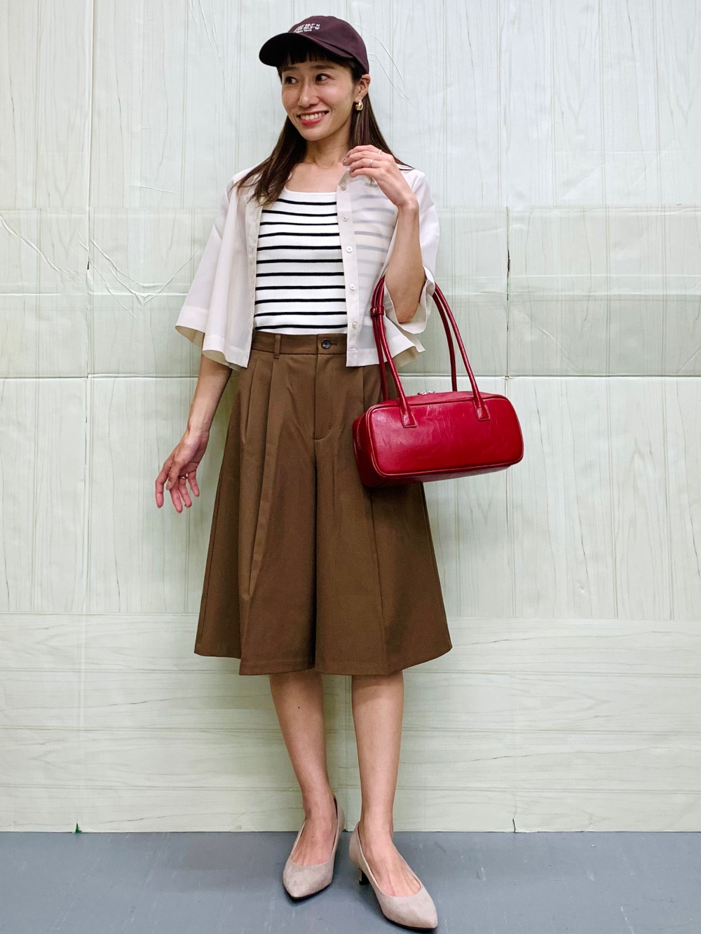 Shiuページ Sheer Shirt/Halfslv/Q」| GU的穿搭理念