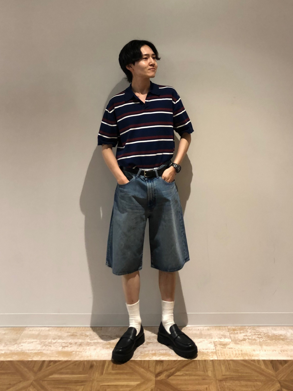 Wide Boston Bag、Velour Sneakers」| GU的穿搭理念
