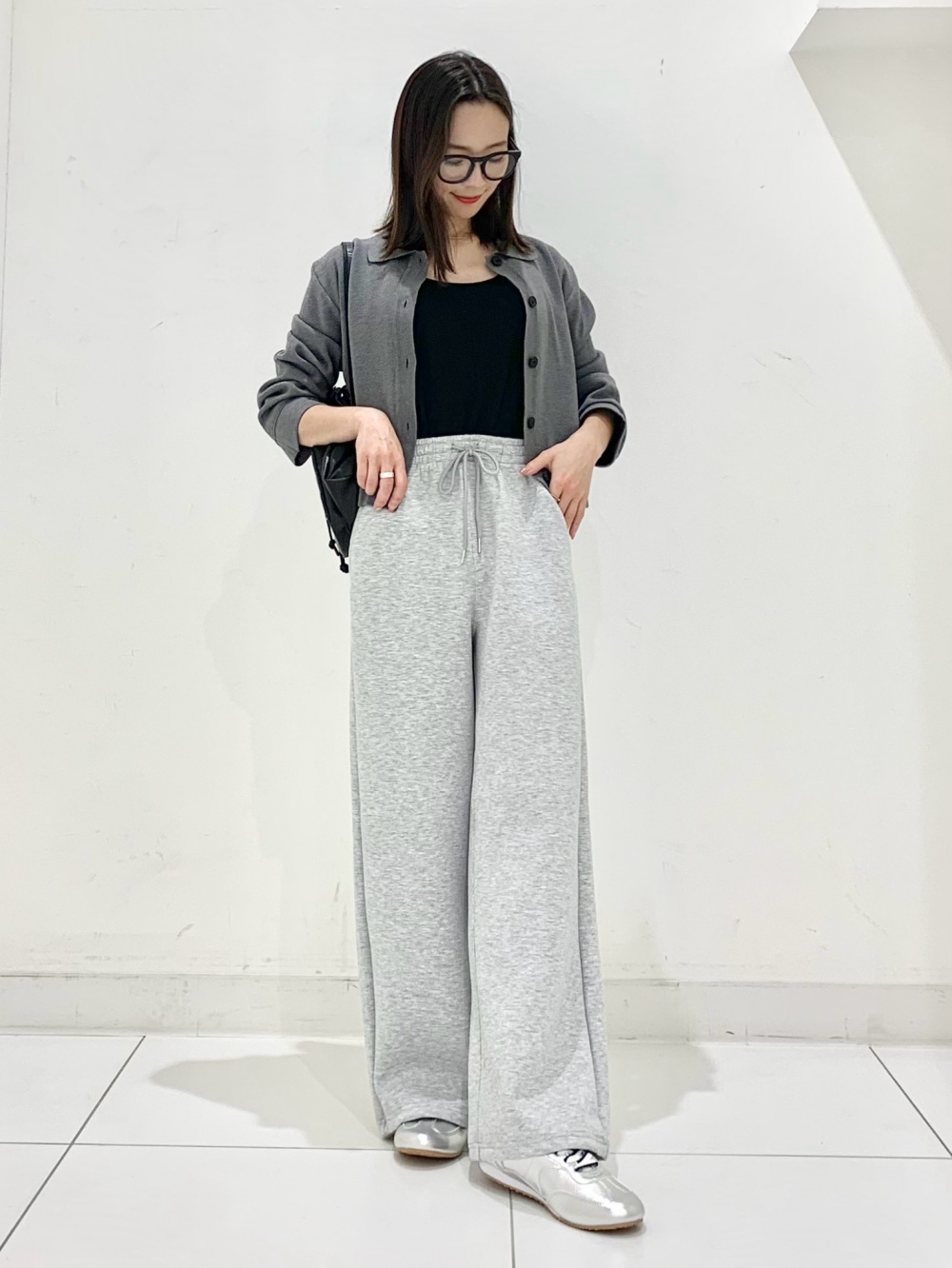 よっちゃんページ Lacy Stitch Knitted Shirt/S、Puff Sweat Baggy Pants」| GU的