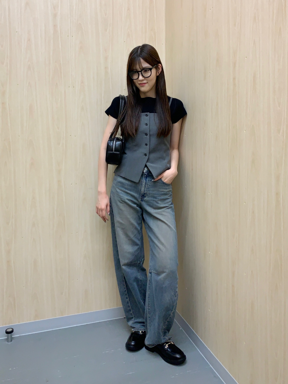 連絡専用です GU公式 | Vネックティアードワンピース(5分袖)